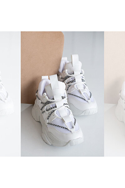 OEM Sneakers dama EFOUR, alb (Marime: 37)