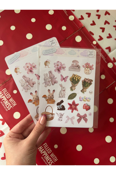 Made in Pieces Nisan Sticker Kulübü - Aylık Koleksiyon