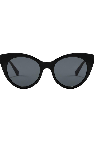 HAWKERS Θεϊκά Γυναικεία Γυαλιά Ηλίου με Μαύρο Πλαστικό Σκελετό και Μαύρο Φακό