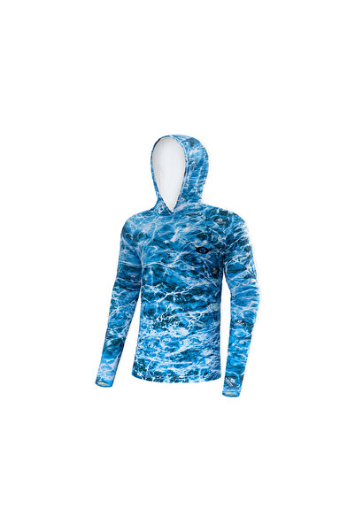Flying Fisherman Bluza Performance Hoodie Mossy Oak Nautical XL
