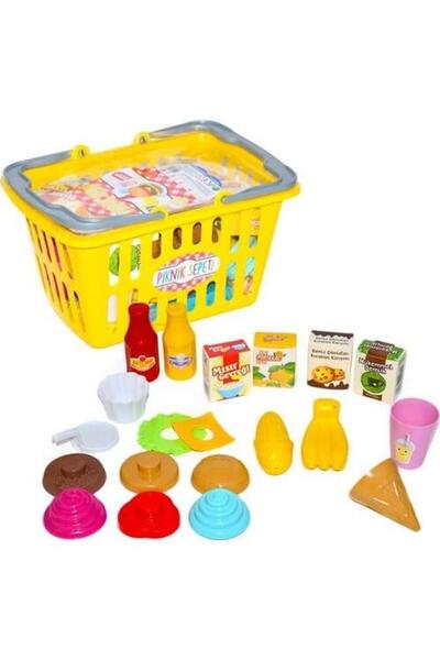 uçar toys Cos de picnic cu accesorii