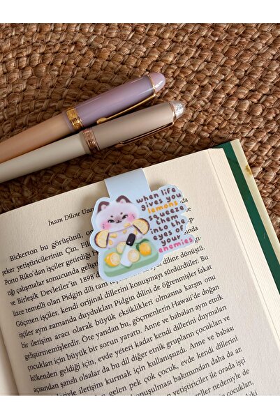 Flurina Studio Mıknatıslı Kitap Ayracı No:49