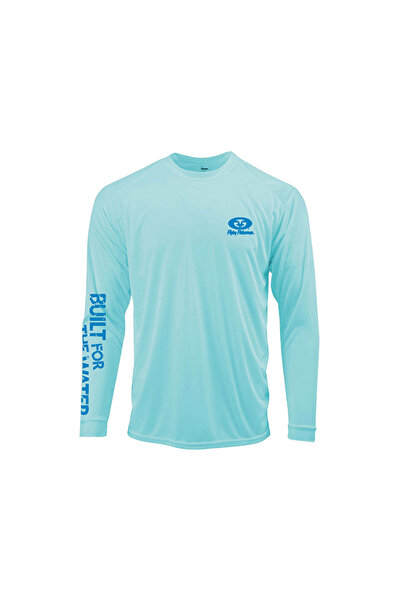 Flying Fisherman Σχεδιασμένο για απόδοση στο νερό Μπλουζάκι Aqua XXL