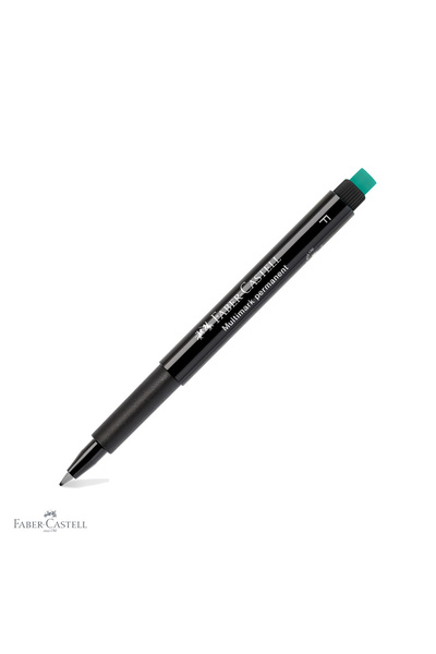 Faber Castell Marker permanent negru Faber-Castell Multimark, vârf fin de 0,6...