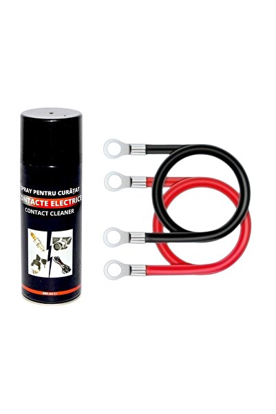 Universal Σετ καλωδίων εκκίνησης μπαταρίας, τύπου 6 mm², 2x25 εκ., με 4 ακροδ...