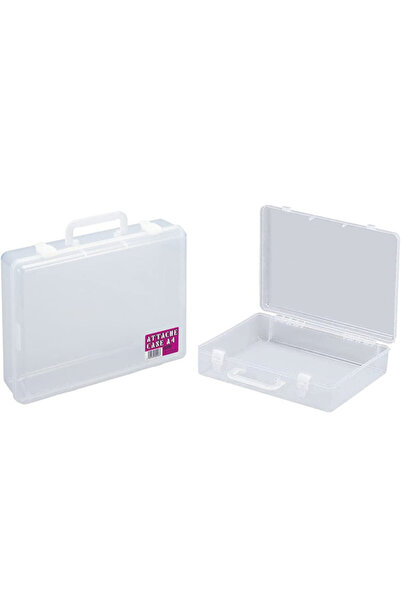 MEIHO Cutie Attache Case A4 Clear Clear