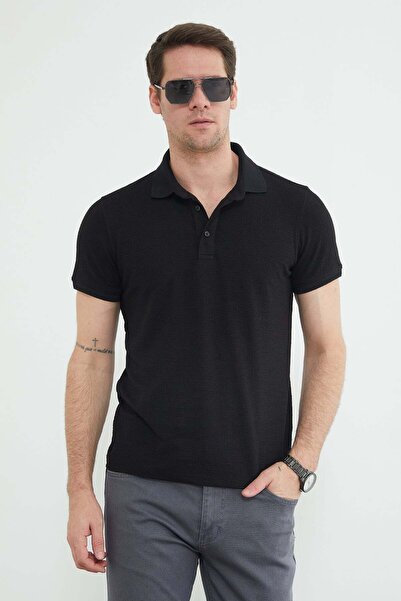 Fulla Moda Μπλουζάκι με σχέδιο, λαιμόκοψη πόλο, κανονική εφαρμογή