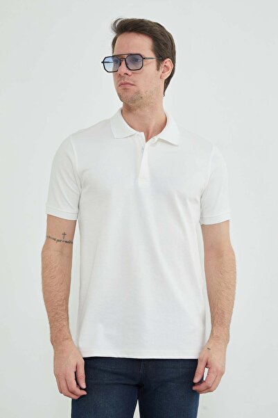 Fulla Moda Μπλουζάκι με μισό φερμουάρ και λαιμόκοψη πόλο