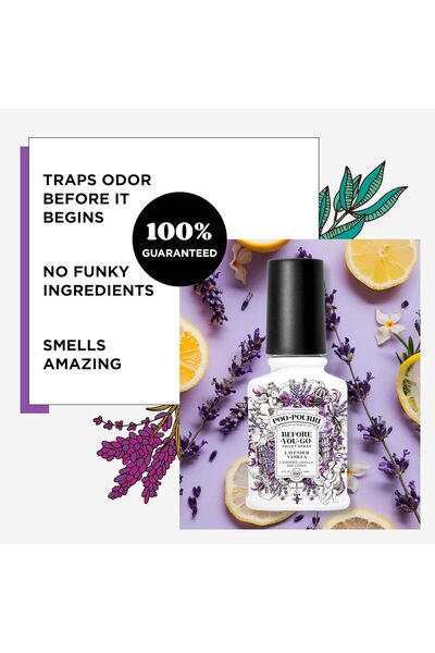 Poo-Pourri Lavender Vanilla Toilet Spray – 59 ml