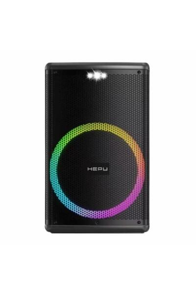 HEPU HP-101 Partybox Sarjlı Mikrofonlu Bluetooth 15” Hoparlör