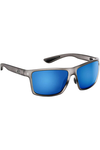 Flying Fisherman Ochelari Baysider Floating Matte Black Smoke-Blue Mirror Smo...