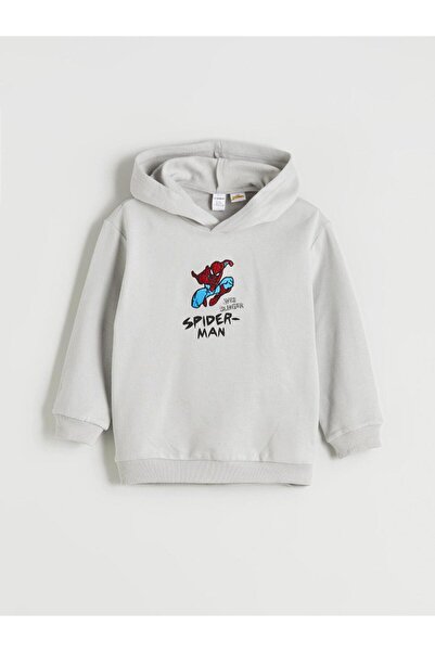LC Waikiki Spider-Man Printed Boys' Thick Sweatshirt