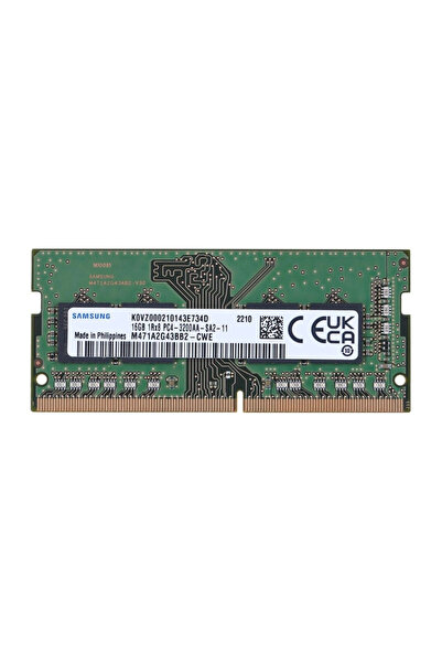 Samsung سامسو3200/16، 16 جيجابايت، DDR4، 3200 ميجاهرتز، 1.2 فولت ذاكرة الوصول...