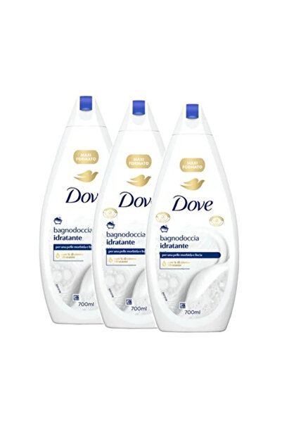 Dove x3 Ενυδατικό Αφρόλουτρο, 700ml