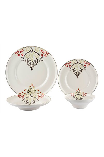 Mikasa Moor Aura Glasswork 24 Parça Yemek Takımı