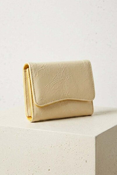 Madmext Κίτρινο Πτυσσόμενο Μίνι Γυναικείο Πορτοφόλι MG2843