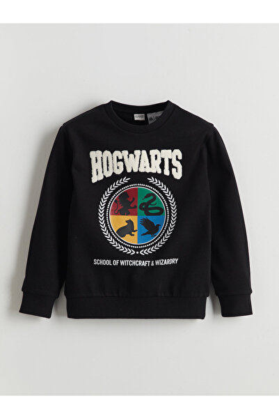 LC Waikiki Hanorac pentru băieți cu guler rotund și imprimeu Harry Potter