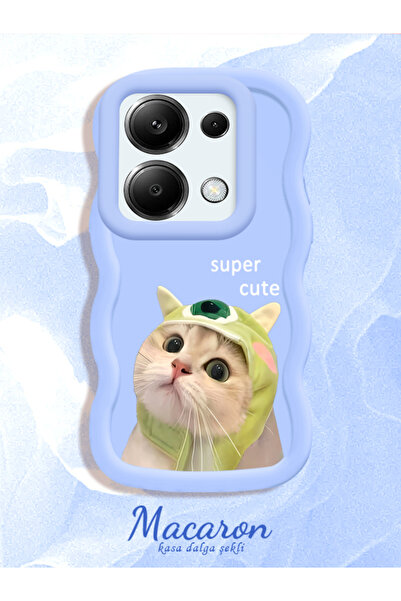 CASEVIBE Xiaomi Redmi Note 13 Pro 4G Uyumlu Şirin kedi desenli, kaliteli ve d...