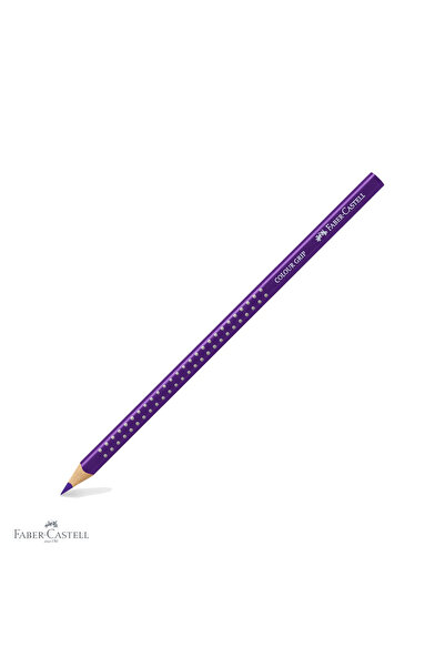 Faber Castell Creion colorat Faber-Castell Grip, mov intens, formă triunghiul...
