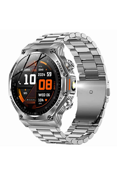 Microwear AK 82 Έξυπνο ρολόι (Ασημί)