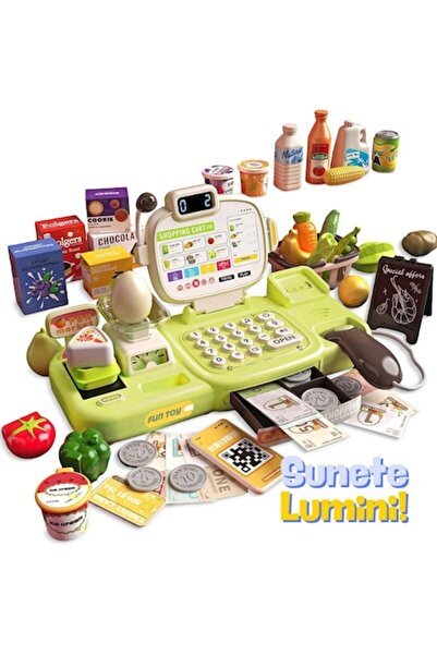 KidProtect Σετ παιχνιδιού ταμειακής μηχανής σούπερ μάρκετ