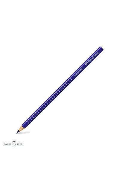 Faber Castell Creion colorat triunghiular Faber-Castell Grip, violet-albastru...