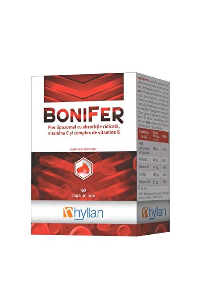 Hyllan Pharma Bonifer 30 κάψουλες Συμπλήρωμα διατροφής με οφέλη για την κανον...