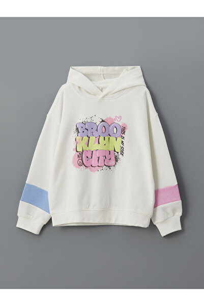 LC Waikiki Hooded Girls' Sweatshirt