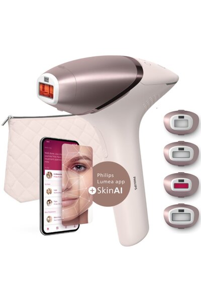 Philips Σειρά Lumea 9900 BRI977/00 Αποτριχωτική συσκευή IPL, Αισθητήρας Smart...