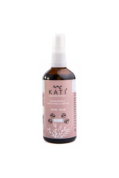 KATI Rosemary Water 100% , BIO, For hair and skin care, Multifunctional, Refr...