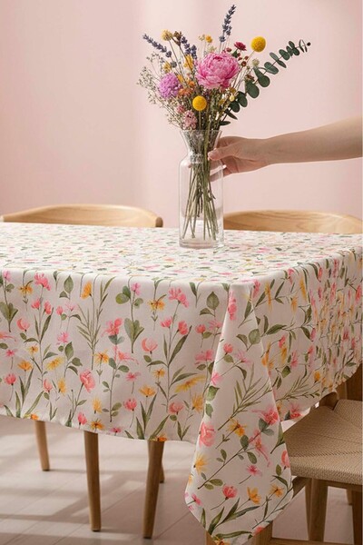 Rivaİstanbul Τραπεζομάντηλο με βοτανικά σχέδια, ύφασμα για τραπέζια σκεύη, υφ...