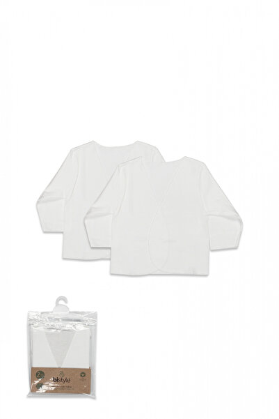 Bistyle Organic 2-Piece Basic Underwear Zıbın 17120 Ecru