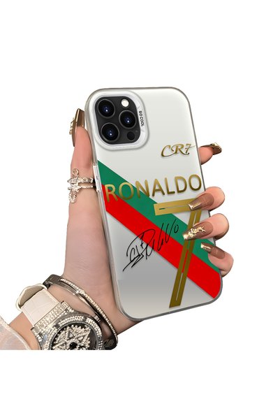 ucuc iPhone 15 Pro Compatible Hard Acrylic Back Silicone Edge Lens Protection...