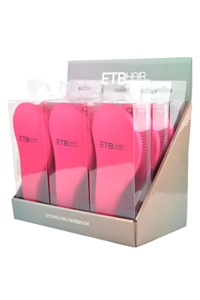 ETB HAIR Set profesional cu 9 pensule roz