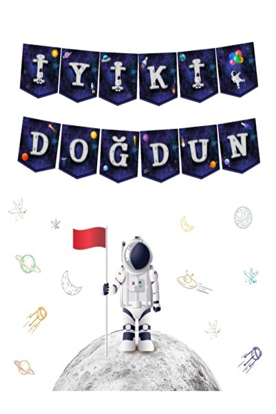 Big Party Χάρτινη Επιγραφή Χρόνια Πολλά Ιγέιιντες Ούζεϊ