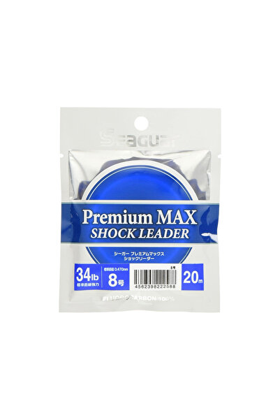 seaguar Premium MAX Shock Leader 20μ # 8.0 - 0.470mm - 15.4kg