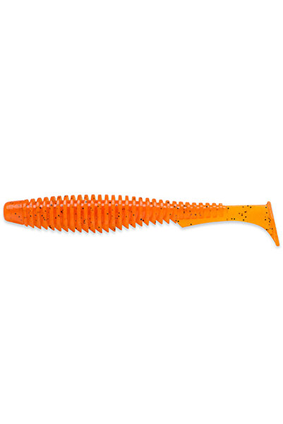 FishUp U-Shad 7cm #049 Orange Pumpkin Black 7cm Orange Pumpkin Black