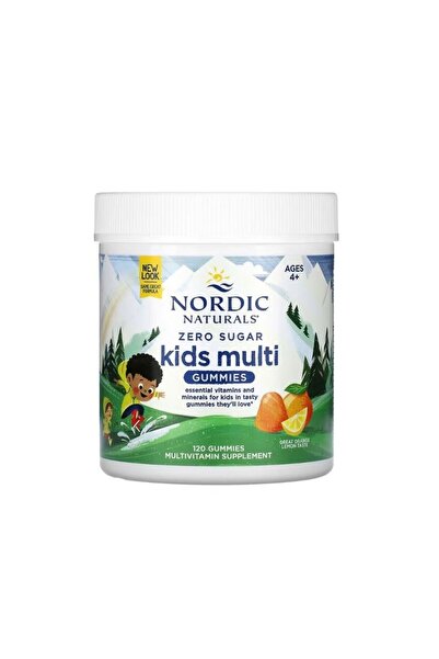 Nordic Naturals Πολύσυνθετα Ζελεδάκια για Παιδιά Χωρίς Ζάχαρη 120 ζελεδάκια