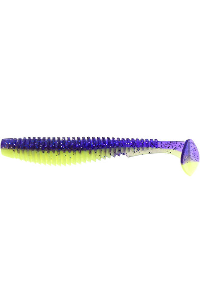 FishUp U-Shad 10.1cm #221 Violet Lime 10.1cm Violet Lime