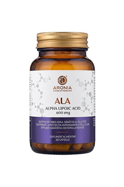 Aronia Charlottenburg Αλφα Λιποϊκό Οξύ (ΑΛΛ) 600 mg — 60 κάψουλες για σταθερή...