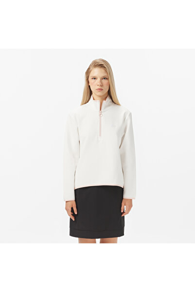 Lacoste Kadın Beyaz Sweatshirt