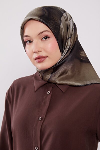 Levidor Μαρμάρινο κασκόλ με ντεγκραντέ σχέδιο και λαμπερά κρύσταλλα