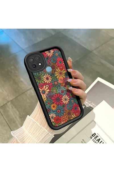 ucuc Oppo A15/A15S Compatible Black Silicone Case Shockproof with Camera Prot...