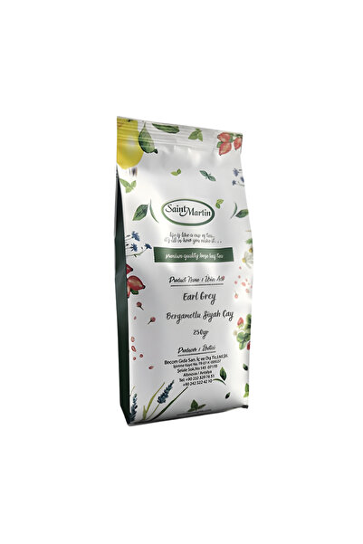 Saint Martin Earl Grey & Bergamutlu Siyah Çay 250 gr