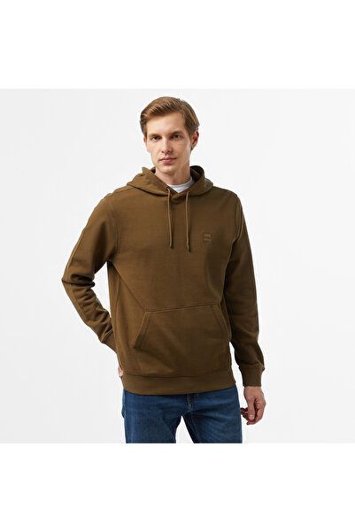BOSS Erkek Yeşil Sweatshirt