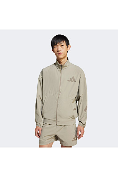 adidas Z.N.E. Woven Erkek Bej Eşofman Üstü