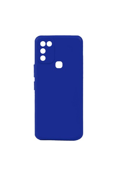 zore Infinix Hot 11 Play Case Brsa Biye Silicone - Blue