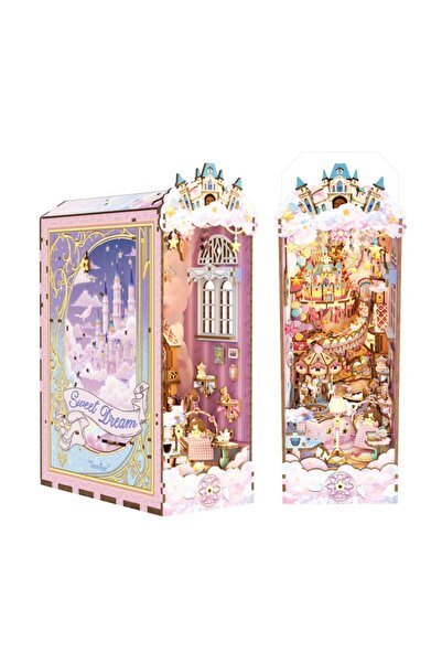 Tonecheer 3D Παζλ, Γωνιά Βιβλίου  "Γλυκό Όνειρο ", Ξύλο, Tonecheer, 330 Κομμάτια