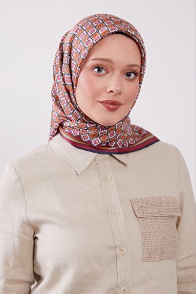 Levidor Φουλάρι με γεωμετρικό σχέδιο με αστραφτερό κρύσταλλο