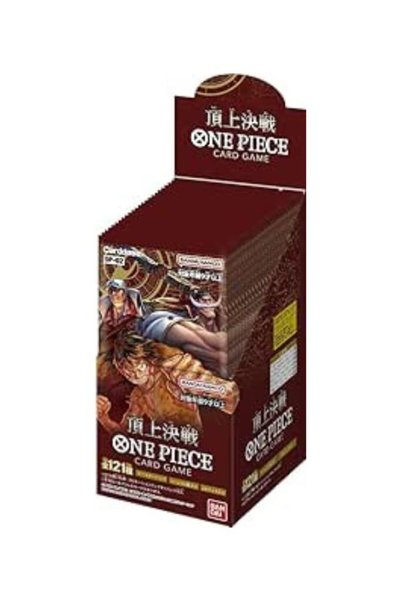 Bandai Namco Bandai One Piece Card Game OPC-02 Paramount War Booster Box – (6 Cards per Pack)